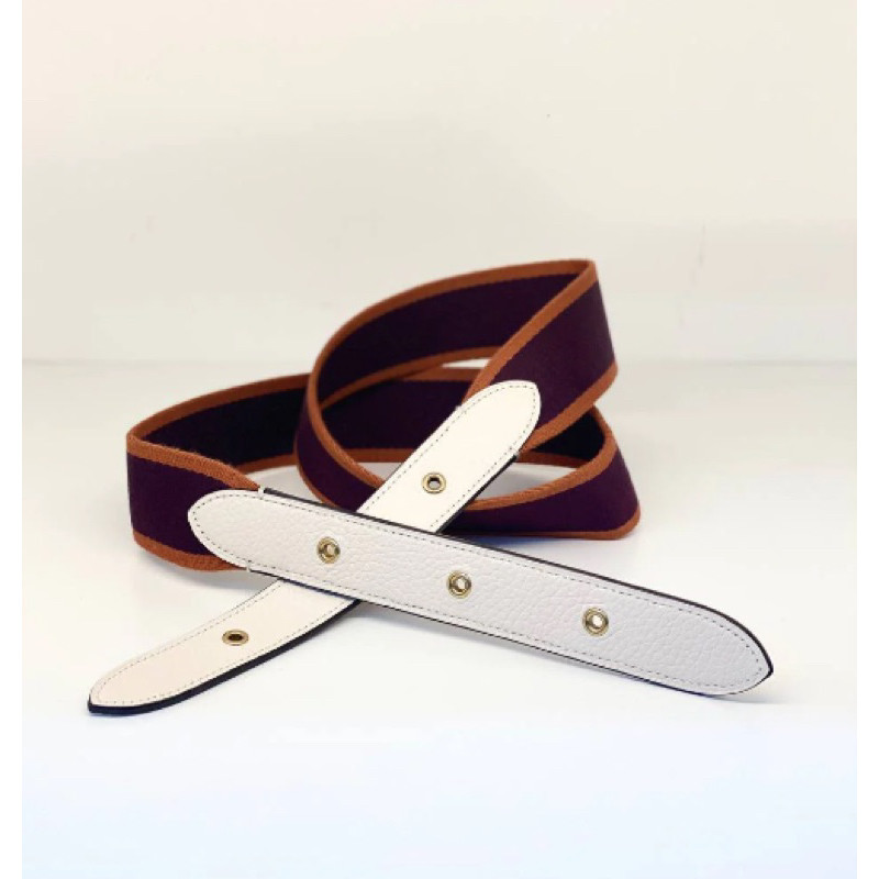 ORIG & IMPORTED CCH Bag Guitar Strap In Colorblock With Varsity Stripe ...