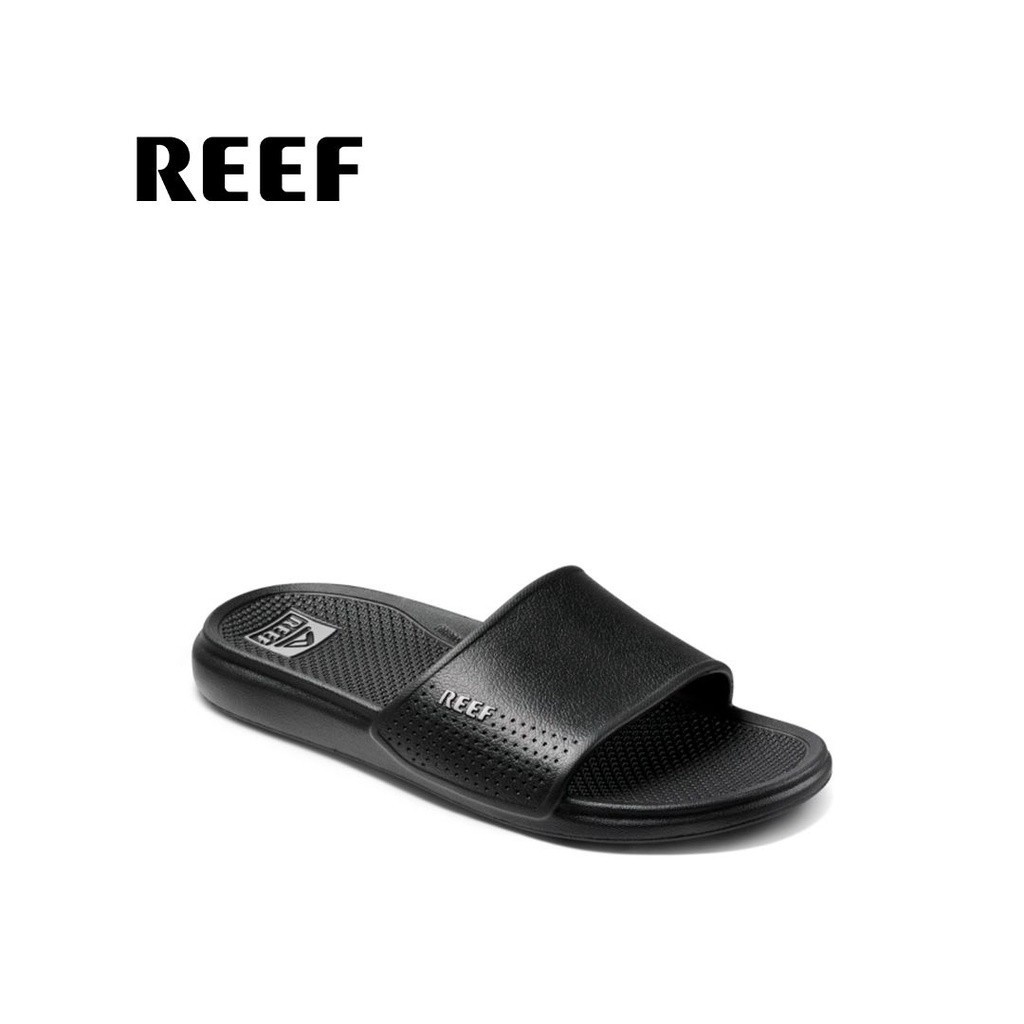 Reef Oasis Slide Black Mens Sandals Shopee Philippines