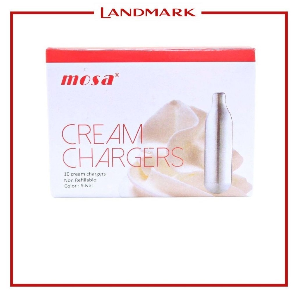Mosa 10piece Cream Whipper Charger Shopee Philippines