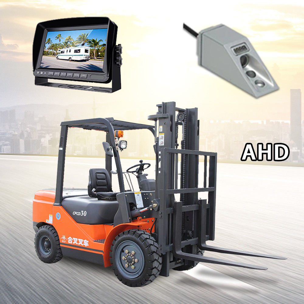 Durable Metal Ahd Forklift Dual Rear View Camera Forklift Wireless Bsd ...