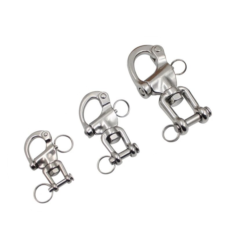 70/87/128mm Stainless Steel Mini Fixed Shackle Quick Release Fixed ...