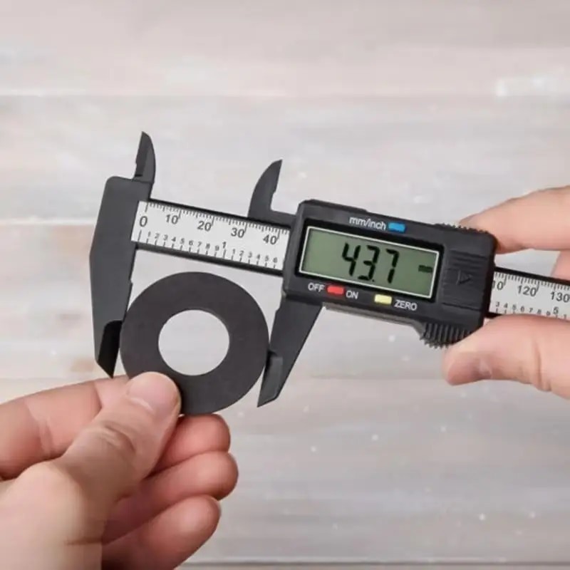 Electronic Digital Caliper Carbon Fiber Dial Vernier Caliper Gauge ...
