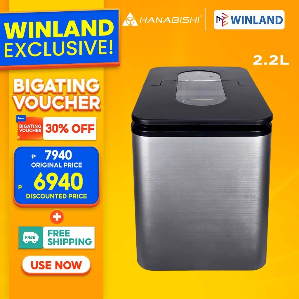 Hanabishi by Winland Ice Maker 12kg HICEMAKER240 Shopee Philippines