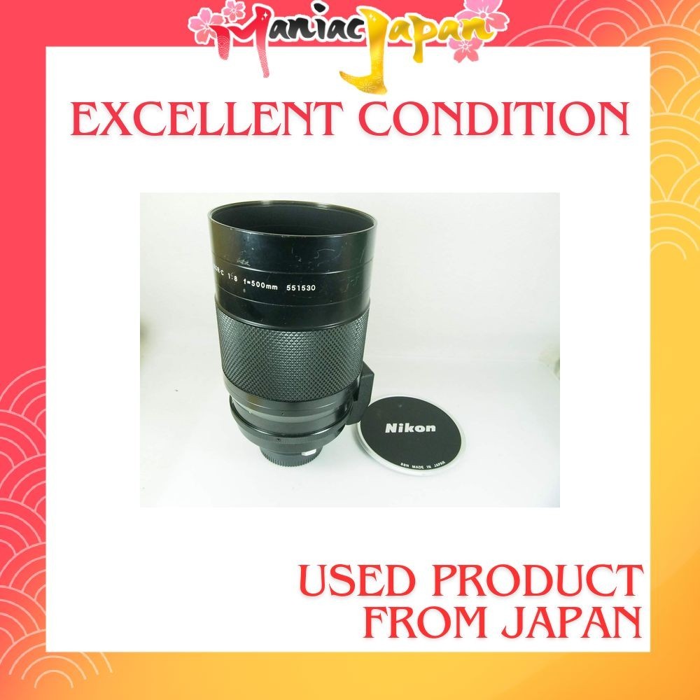 Used Camera from Japan Nikon MF Reflex 500mm F8 Lens