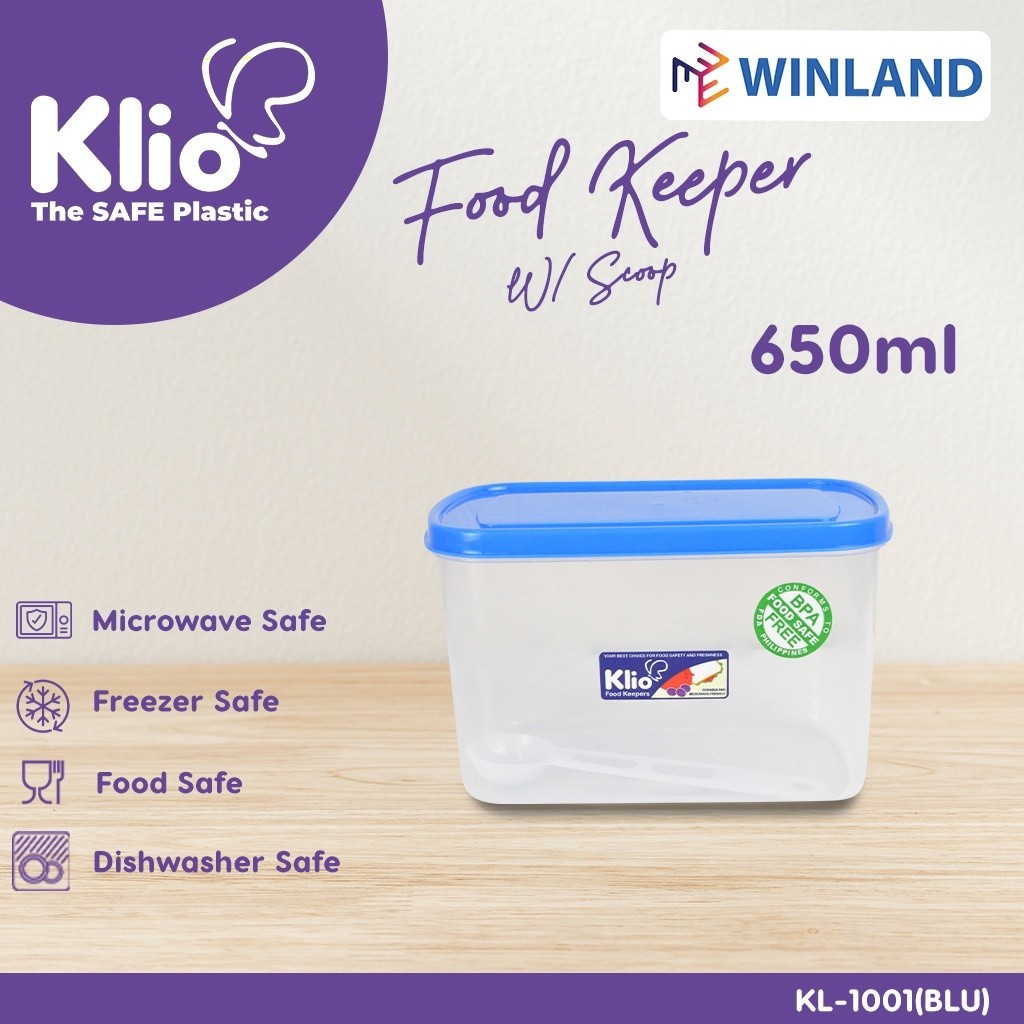 Klio by Winland Rectangular Stackable Food Keeper Seal Ware ...
