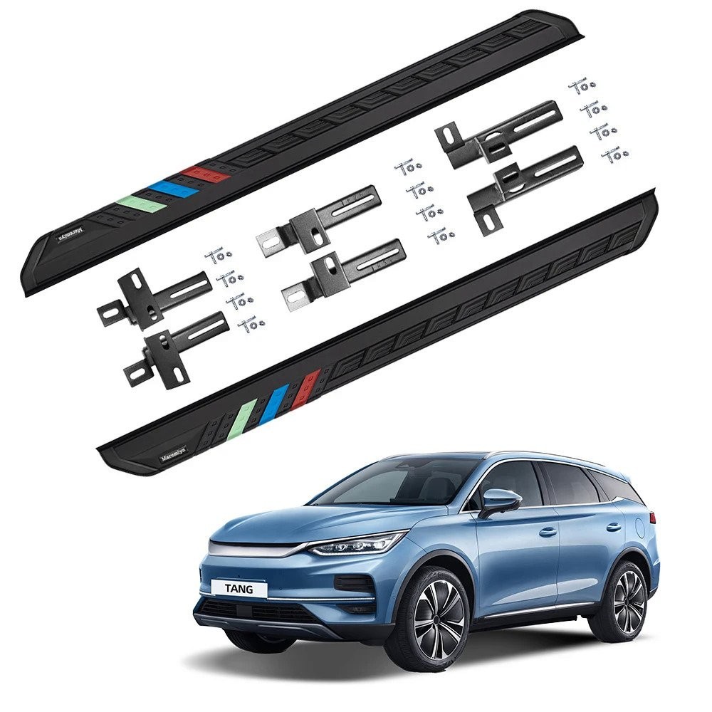 WI1G Running Boards Side Step Aluminum Alloy Car Side Foot Step Threshold For BYD Tang 2023 2024