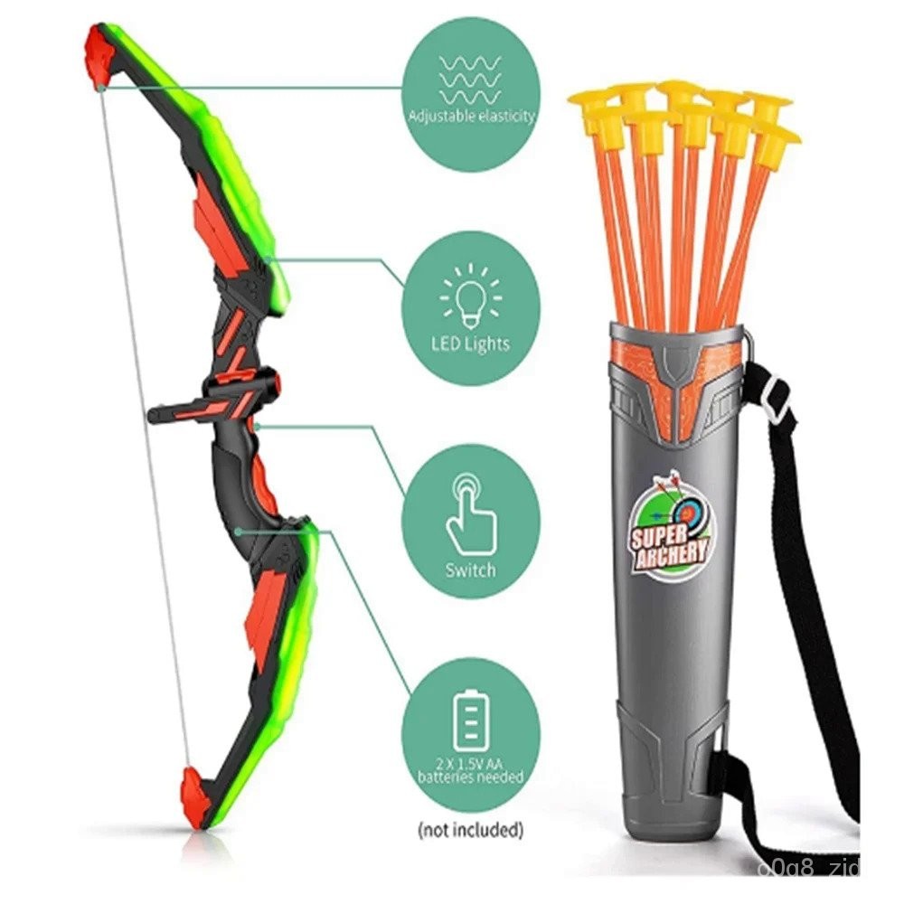 Kids Archery Bow and Arrow Sets For Children Practice Recurve Bow ...