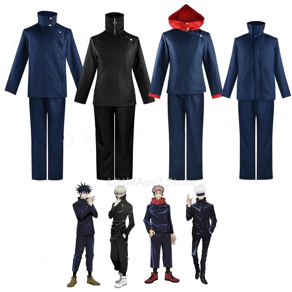 Anime Jujutsu Kaisen Itadori Yuji Cosplay Costume Fushiguro Megumi ...