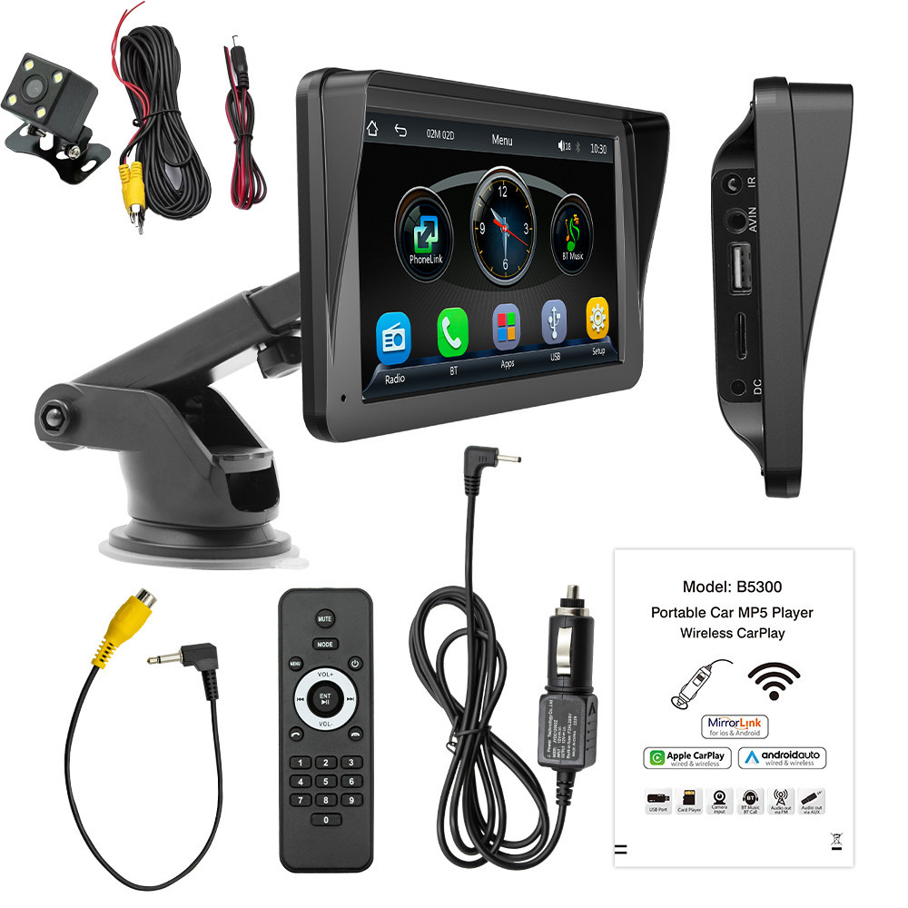 Universal 7inch Car Radio Multimedia Video PlayerWireless Carplay And ...