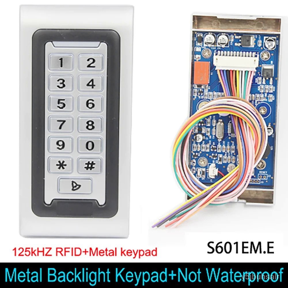 IP68 Waterproof Backlight 125Khz RFID Card Standalone Access Control ...