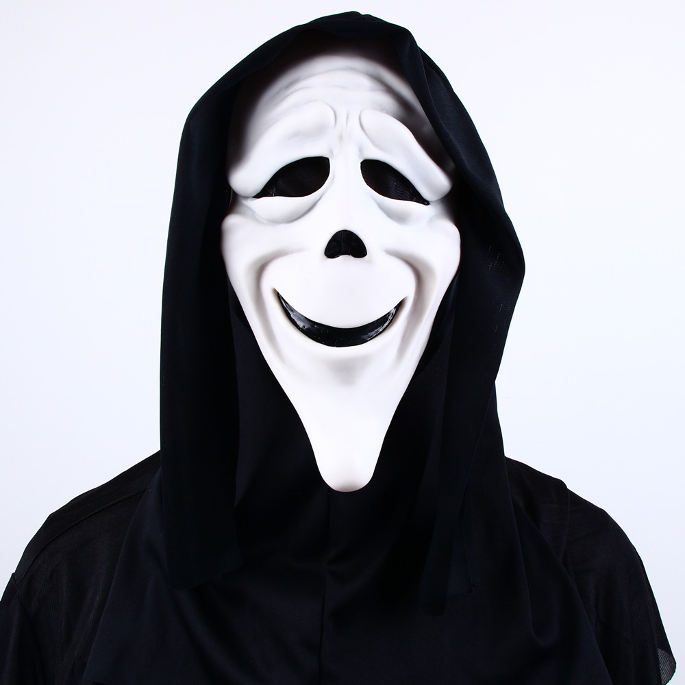 Movie Scream Halloween Scary Face Devil Cosplay Costume Halloween Demon ...