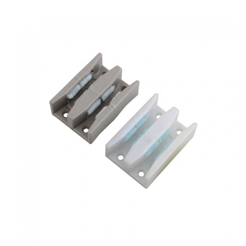 1 Piece Removable Double Slot Sliding Door Positioner for Bathroom ...