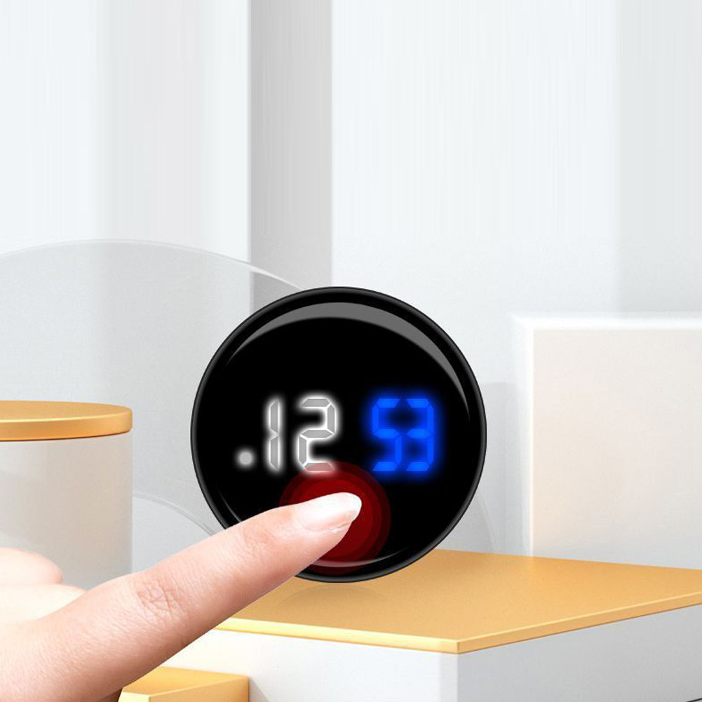 Interior Clock For Car Novelty Waterproof Car Clock Touch Button Design ...