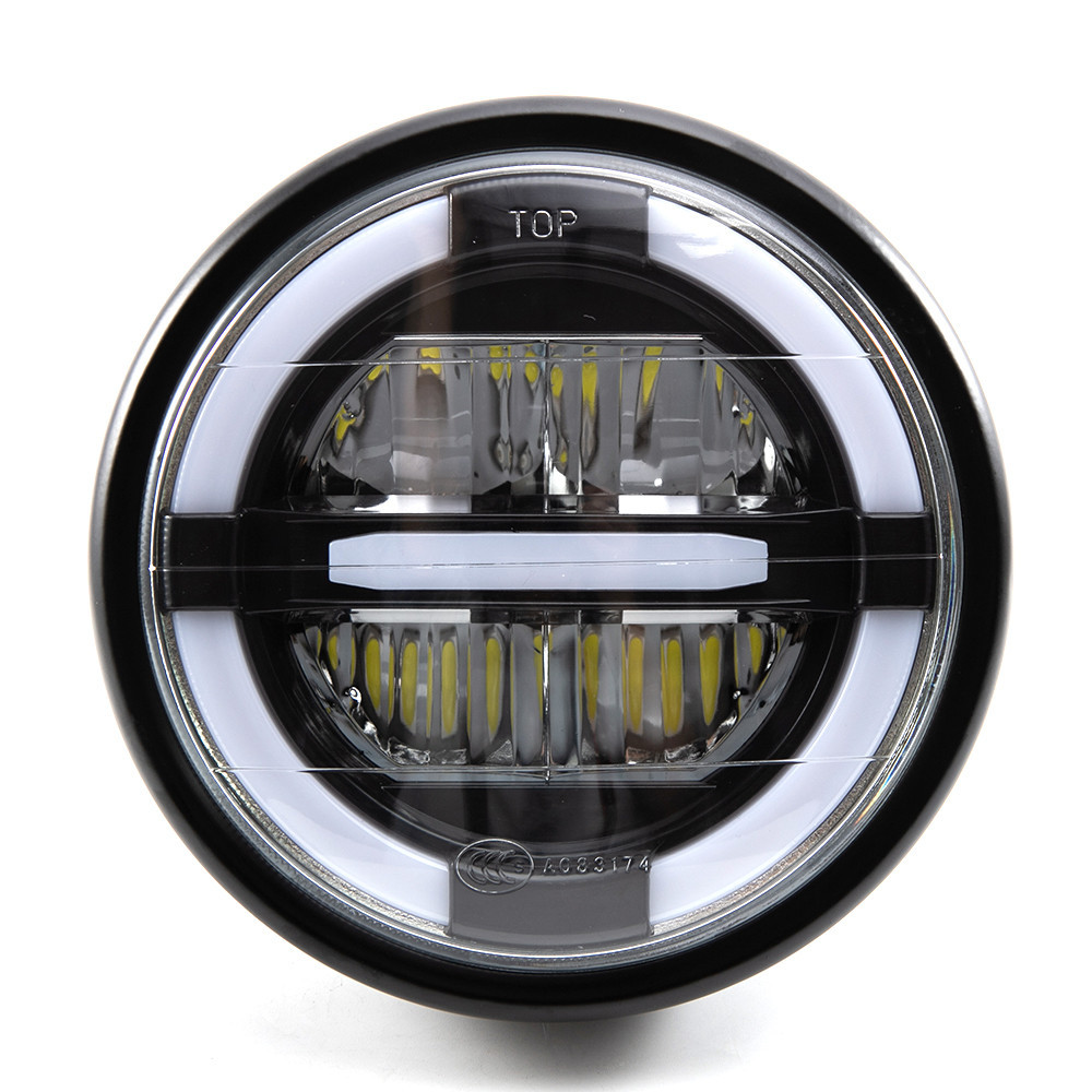 7 Inch Motorcycle LED Headlight High Low Beam DRL Daytime Running LIght ...