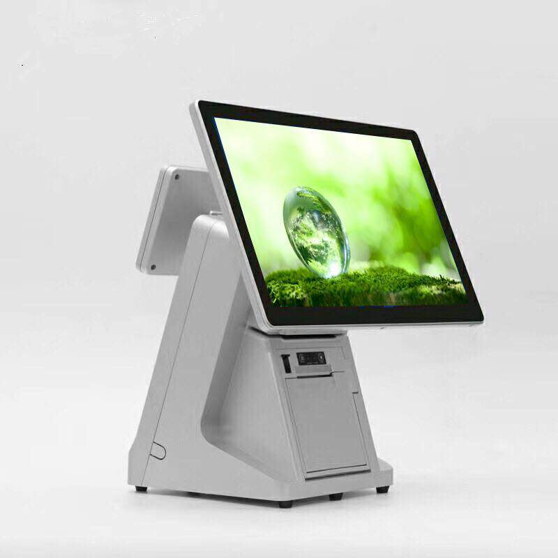 Android 15 Inch Duel Screen POS Machine Factory Price All in One POS ...