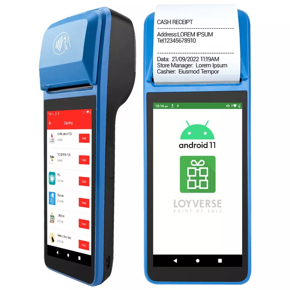 Smart Handheld Android POS Terminal POS machine with Scan/Printer ...