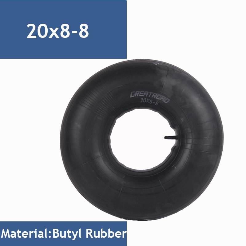 ☸Replacement Inner Tube 20X8X8 for Garden Carts, Lawn Mowers, Tractors