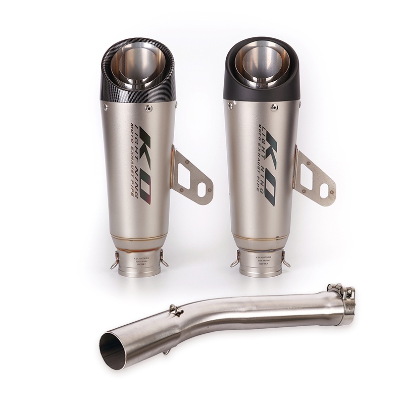 ️51mm For Yamaha R6 1998-2005 Slip-on Exhaust Set Stainless steel ...