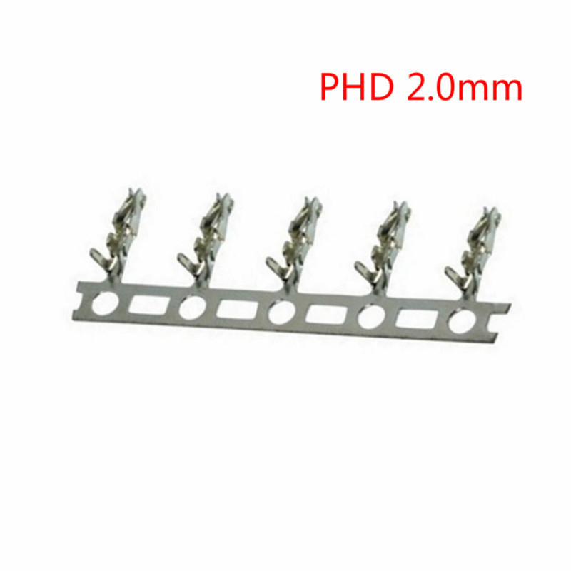 100PCS PHD2.0 Terminal Double Row 2.0 Mating Terminal PHD 2.0mm Double ...