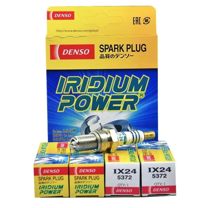 Original Genuine DENSO Spark Plug 5372 IX24 Iridium High Quality NO ...