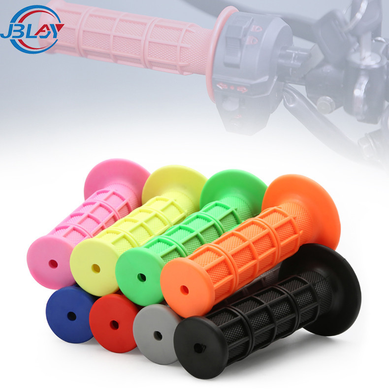 thumbnail image 2 of Motorcycle Grips Handle Grip Motorcycle Handlebar Grip Domino ATV Dirt Pit Bike 2 of 12