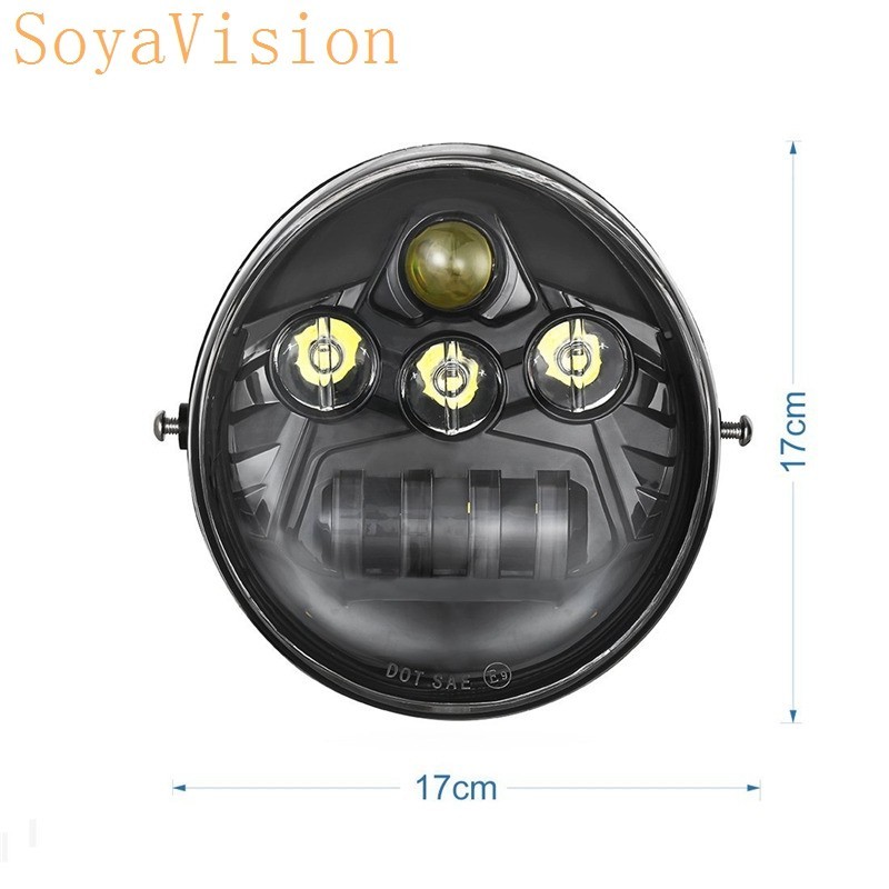 2017New Motorcycle accessories Aluminum Headlight For Harley V Rod VROD ...