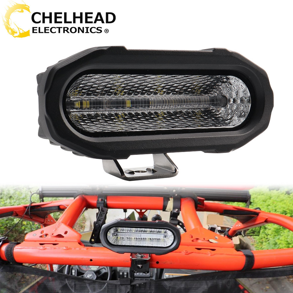 Coche Led Reverse Light DRL Auxiliary Driving Brake Work Lamp for 4x4 ...