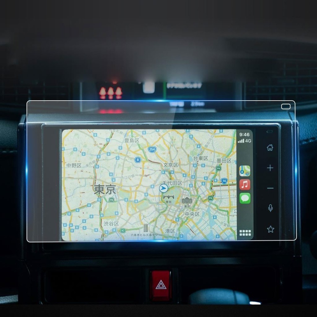 Auto interior accessories for toyota raize 2023 Navigation GPS touch