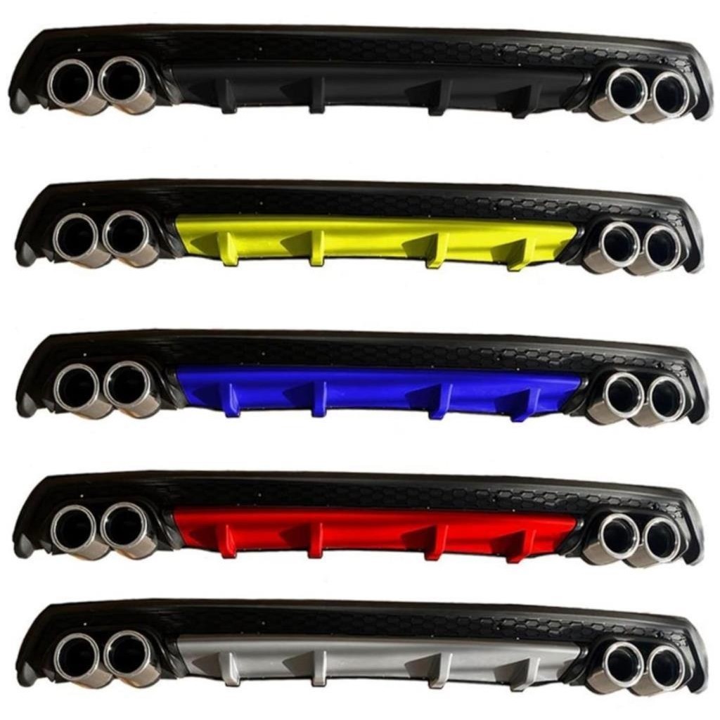 Car Rear Bumper Spoiler Diffuser of Six Seat Leon Mk1 Universal Rear ...