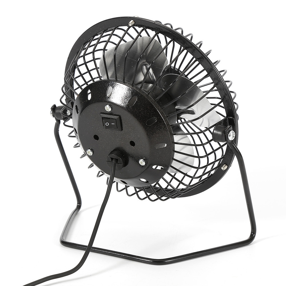 Mini USB Desk Fan Desktop Adjustable Tilt Stand Cooling Fan Ultra-quiet ...