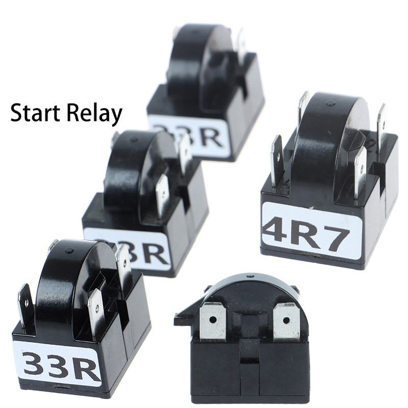 PTC 2/3/4Pin Start Relay Refrigerator PTC Starter Thermal Protector ...