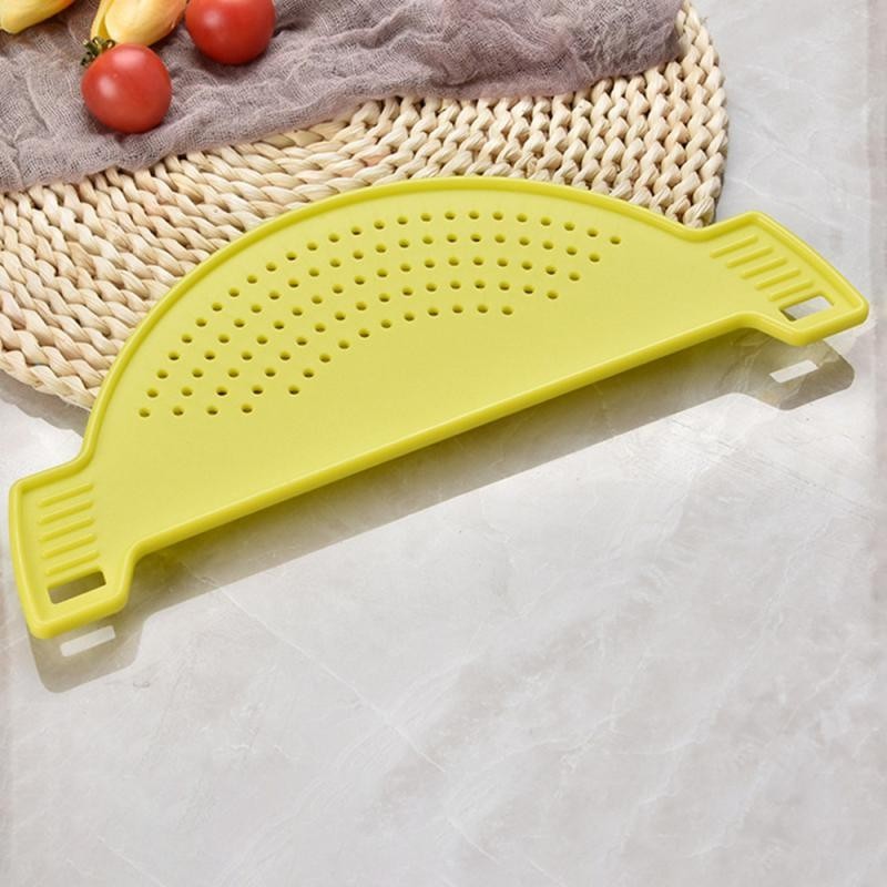 124PCS Kitchen Accessories Plastic Drain Basket Wash Rice Filter ...