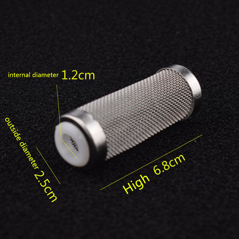 Stainless Steel Filter Inlet Mesh Shrimp Nets Special Shrimp Cylinder ...