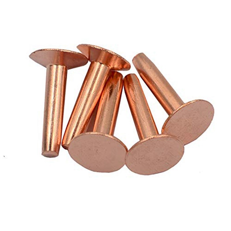 Fastening Meteorite Iron Copper Rivets Copper Rivets Setting Tool For ...