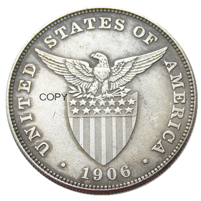 PHILIPPINES (1903-1906)-P-S 8pcs Date For Chose 1 Peso Crown Silver ...