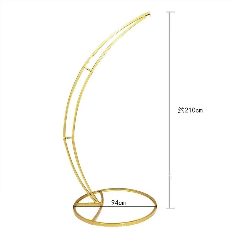 ☮Hanging Cake Flower Balloons Rack Iron Holder Wedding Moon Arch ...