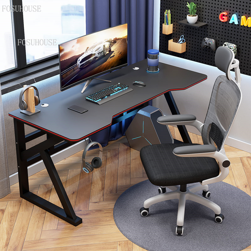 Upscale Desktop Computer Desks Modern Office Furniture Home Dormitory ...