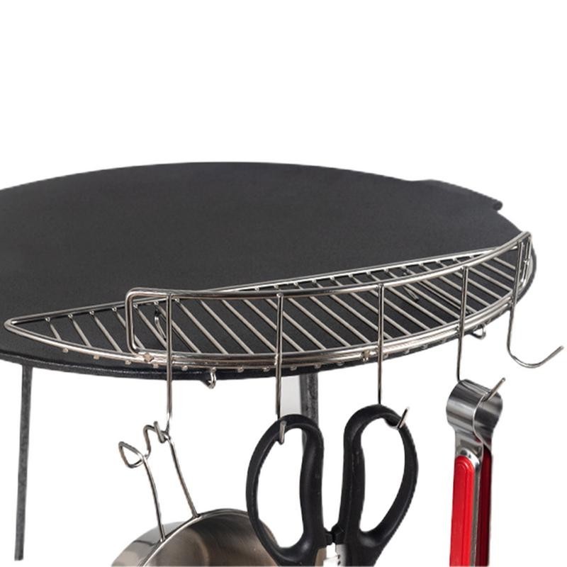 ~Oil Drain Rack Semicircle Steaming Rack For Baking Stainless Steel Air ...