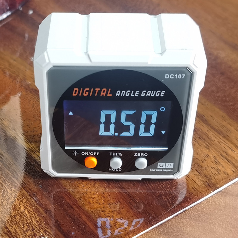 Digital Protractor Laser USB Inclinometer 360 Level Angel Finder High ...