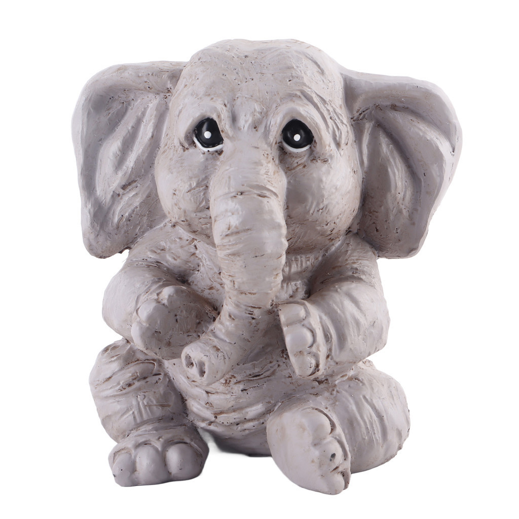 Simulated Animal Ornaments Elephant Statues Resin Crafts Sculptures ...