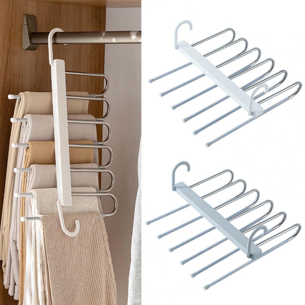 Stainless Steel Pants Rack Vertical Pants Hanger Stainless Steel ...