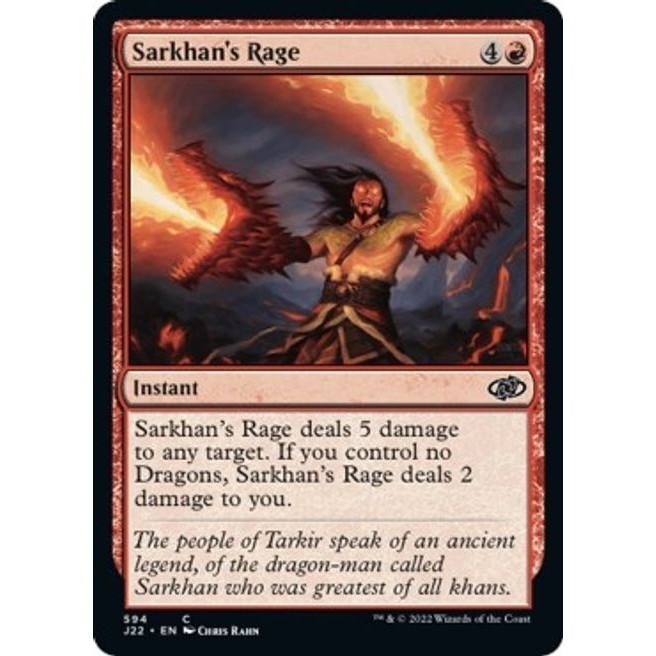 Sarkhan's Rage - Magic The Gathering (MTG) | Shopee Philippines