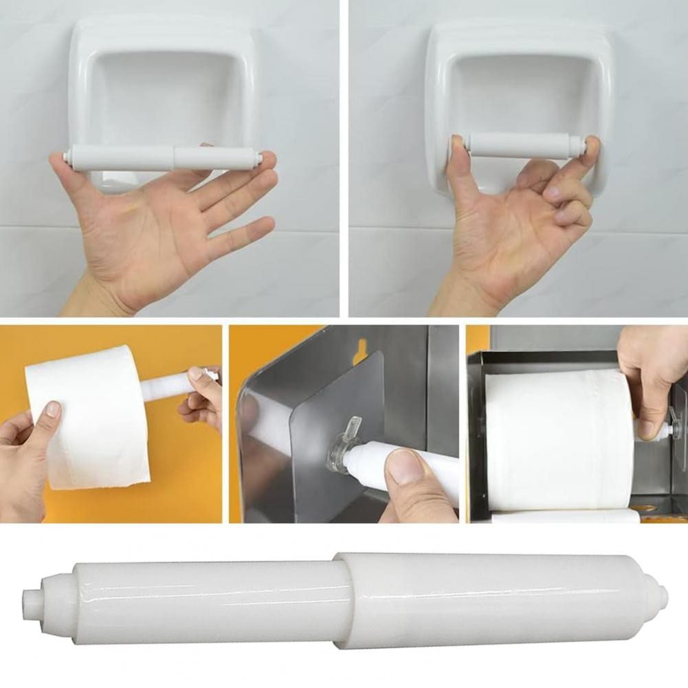 Spring-loaded Toilet Paper Roller Spring-loaded Toilet Paper Holder ...