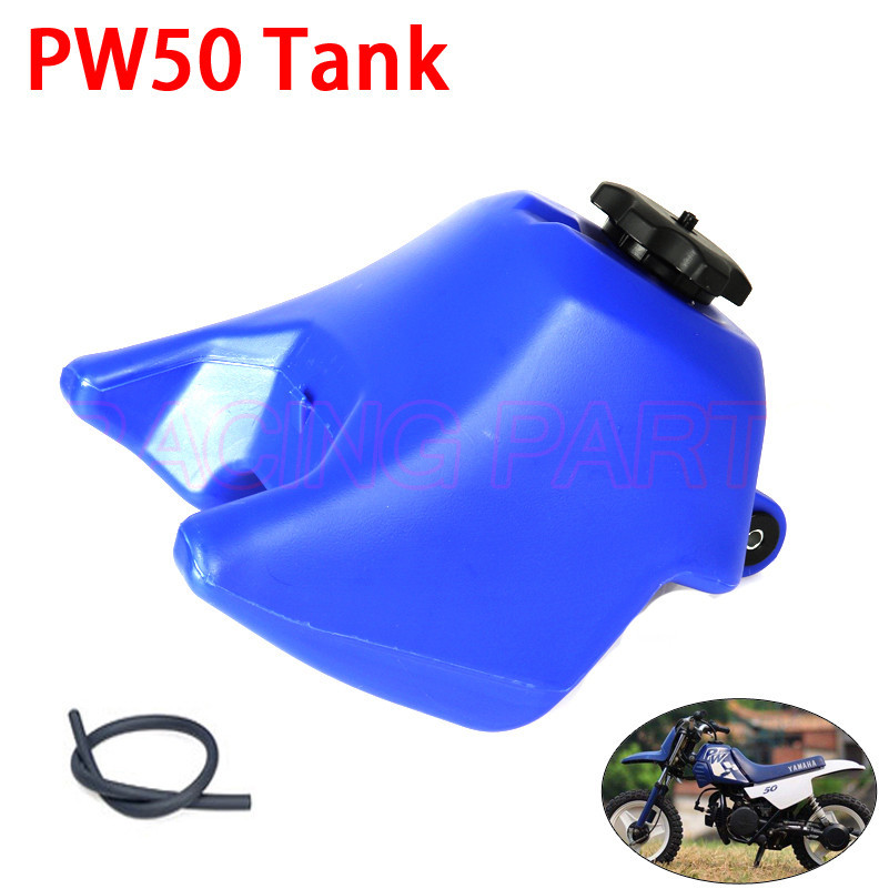 ☁Motorcycle PW50 Fuel Gas Tank with Tap Motorcycle Petrol Fuel Tank For