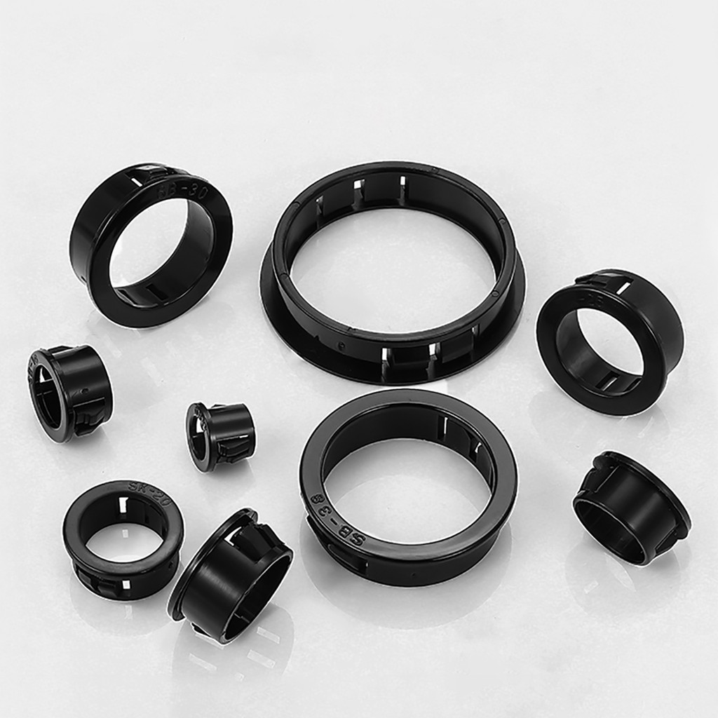 10PCS Plastic Snap-on Wire Grommet 8-50mm Pc Desk Wire Inlet Outlet ...