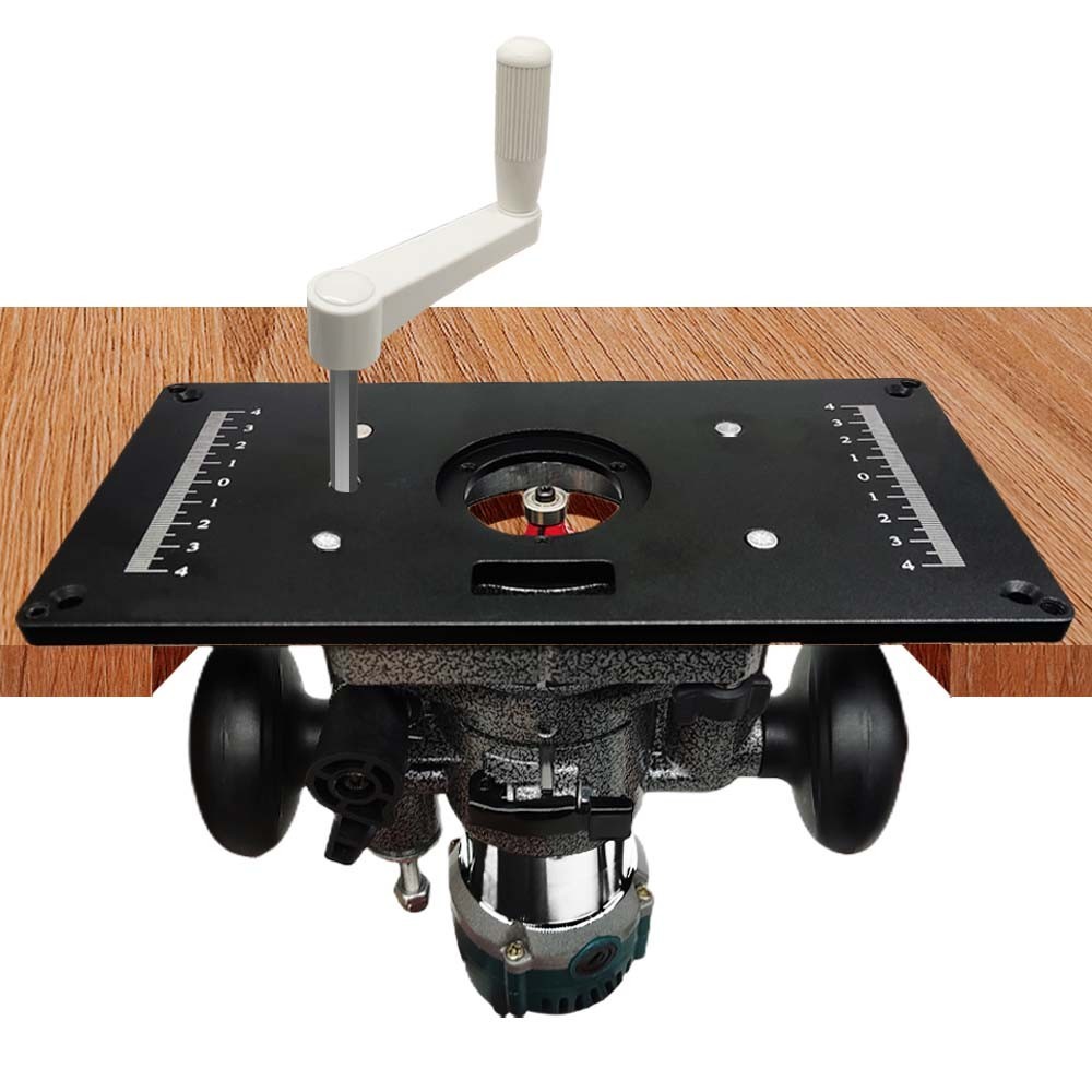 Wood Router Workbenches Router Lift Kit with Aluminum Router Table ...