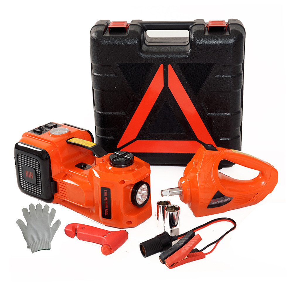 ☃12V Dc Power Hydraulic Car Jack Inflatable 5 Ton Portable Lift ...