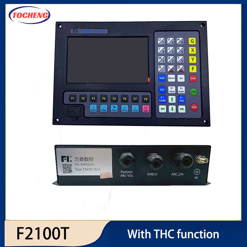 ♥Plasma Plane Cutting Controller F2100T 2-axis CNC system With THC CNC ...