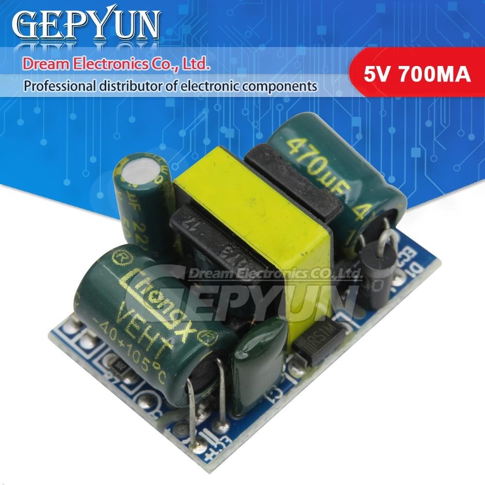 ☻5V 700MA 3.5W isolated switch power supply module AC-DC buck step-down ...