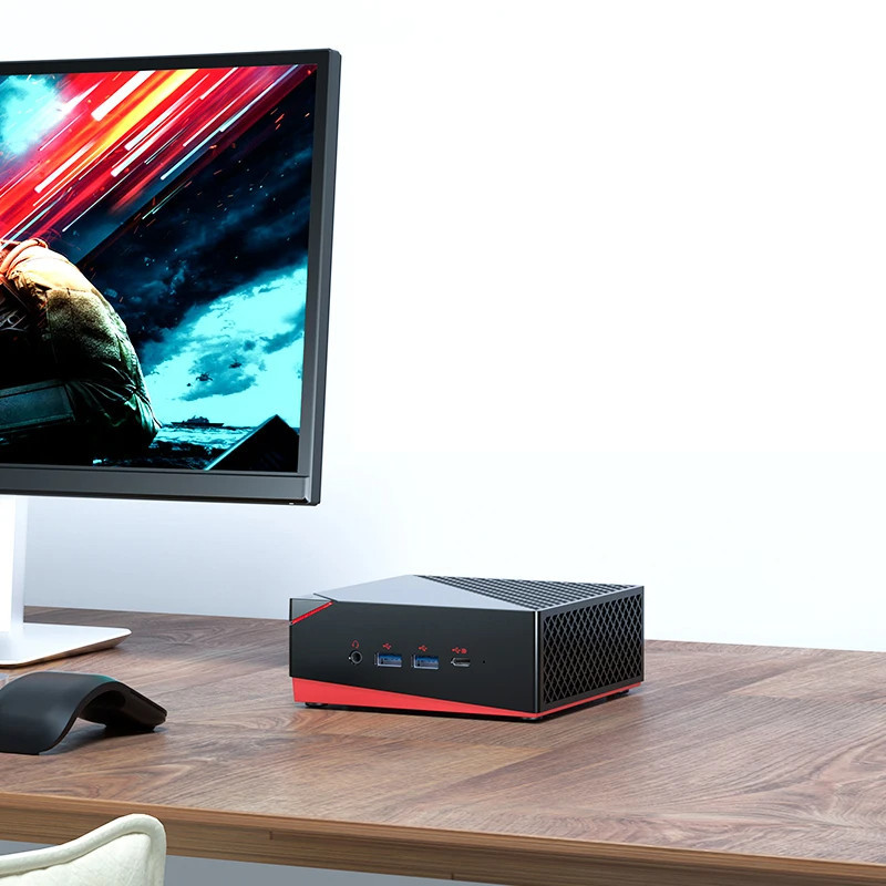☝Helor Cloud Dual LAN Gaming Mini PC with AMD Ryzen 5 4500U 16G DDR4 ...